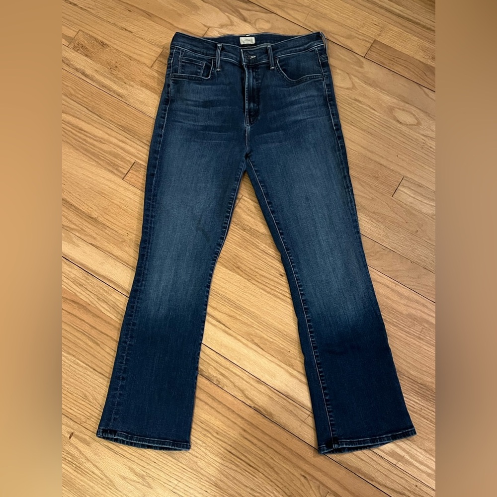 MOTHER DENIM JEANS THE INSIDER ANKLE IN Heirloom wash Size 31